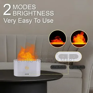 Flame Aroma Diffuser Humidifier