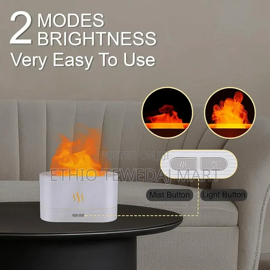 Flame Aroma Diffuser Humidifier