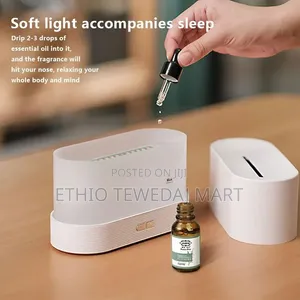 Flame Aroma Diffuser Humidifier