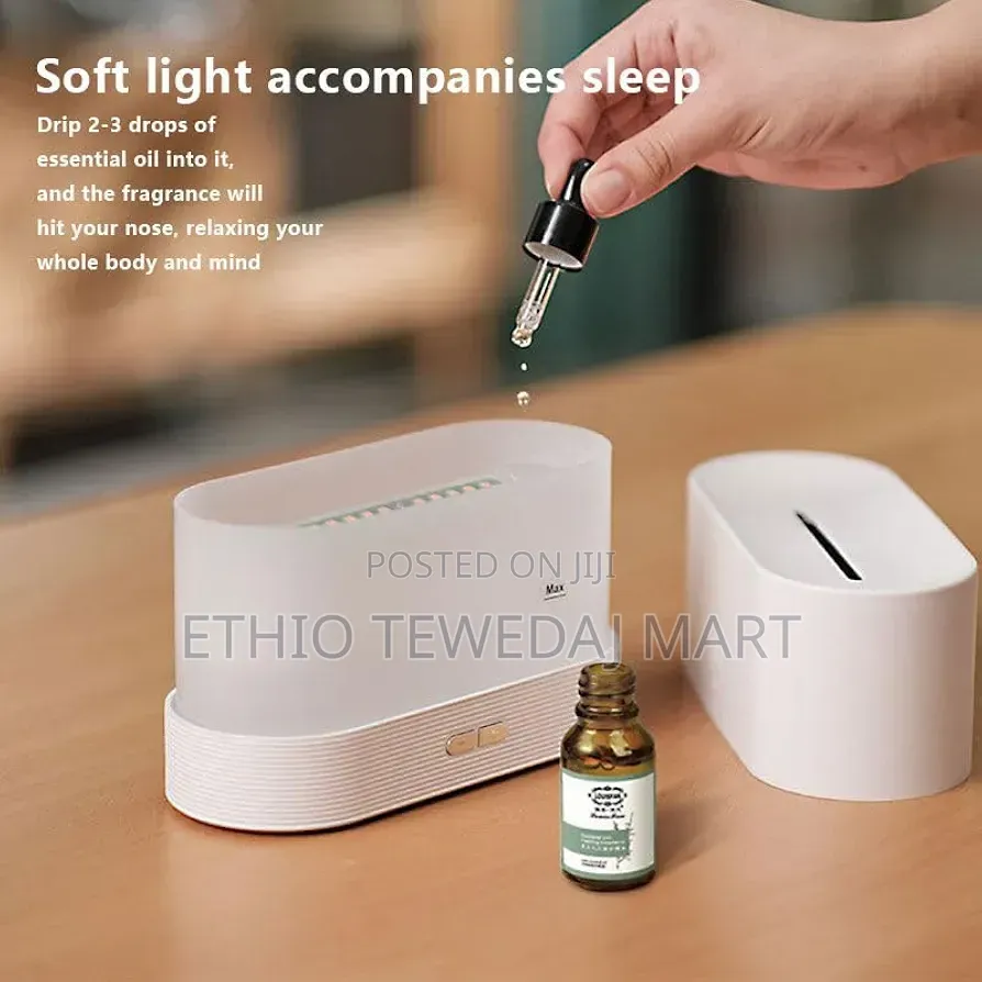 Flame Aroma Diffuser Humidifier
