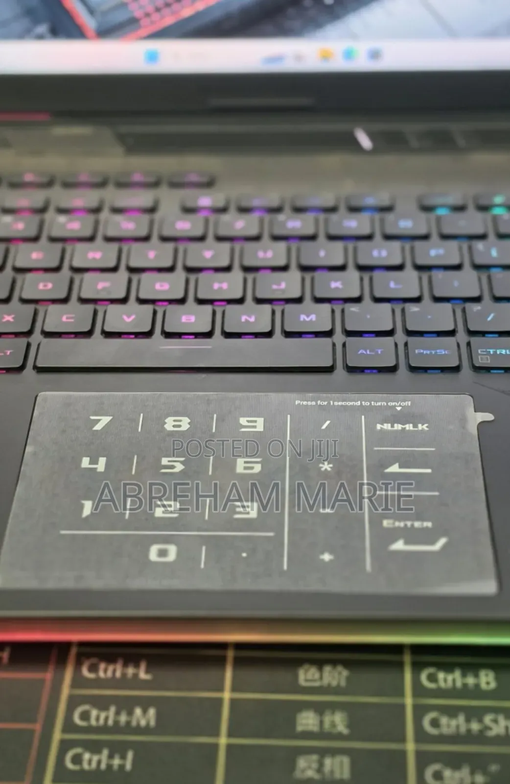New Laptop Asus ROG Strix G15 16GB Intel Core i9 SSD 1T