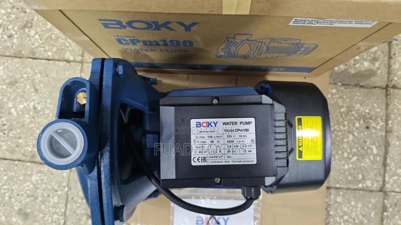 Boky Water Pump 2HP