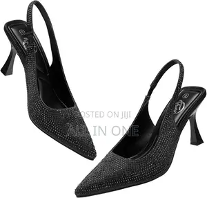 Pointed Toe Medium Length Heel