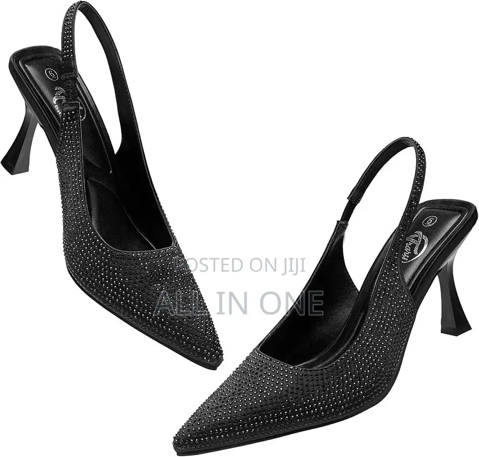 Pointed Toe Medium Length Heel