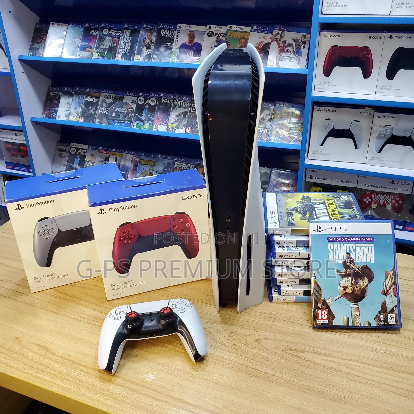 PlayStation 5 Fat | ንፁህና የተፈተነ | 1 Original Joystick
