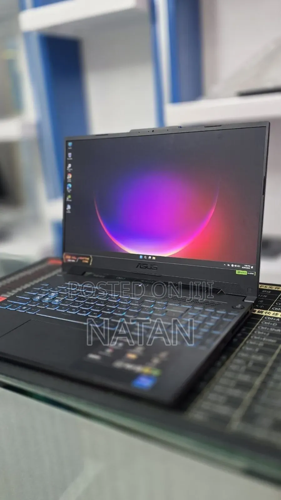 New Laptop Asus TUF Dash F15 16GB Intel Core i7 SSD 1T