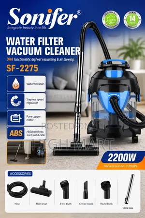 Sonifer SF-2275 Water Filter Vacuum Cleaner