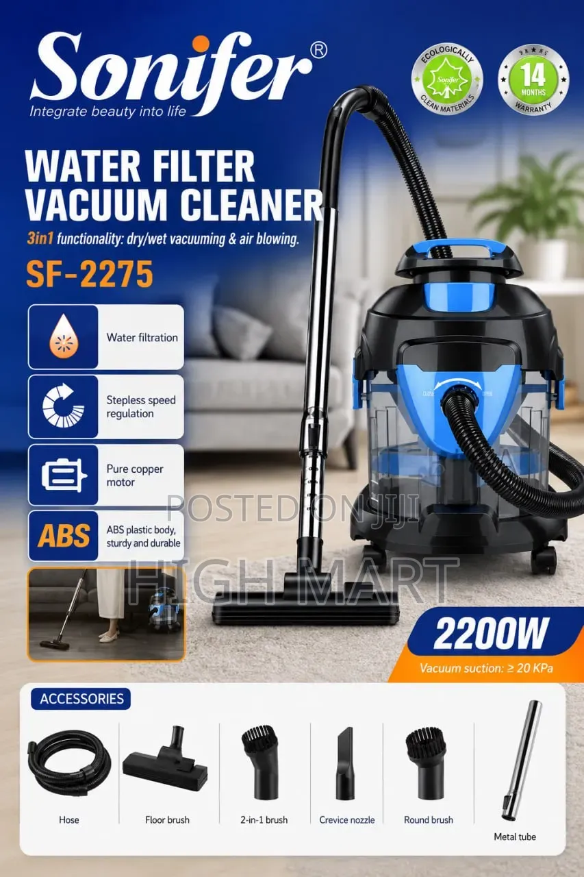 Sonifer SF-2275 Water Filter Vacuum Cleaner