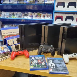 PS4 Fat | ከዱባይ የመጣ | FC 26 + 5 ጌሞች | ዋስትና