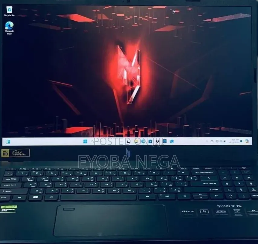 New Laptop Acer Nitro 5 16GB AMD Ryzen 5 SSD 512GB