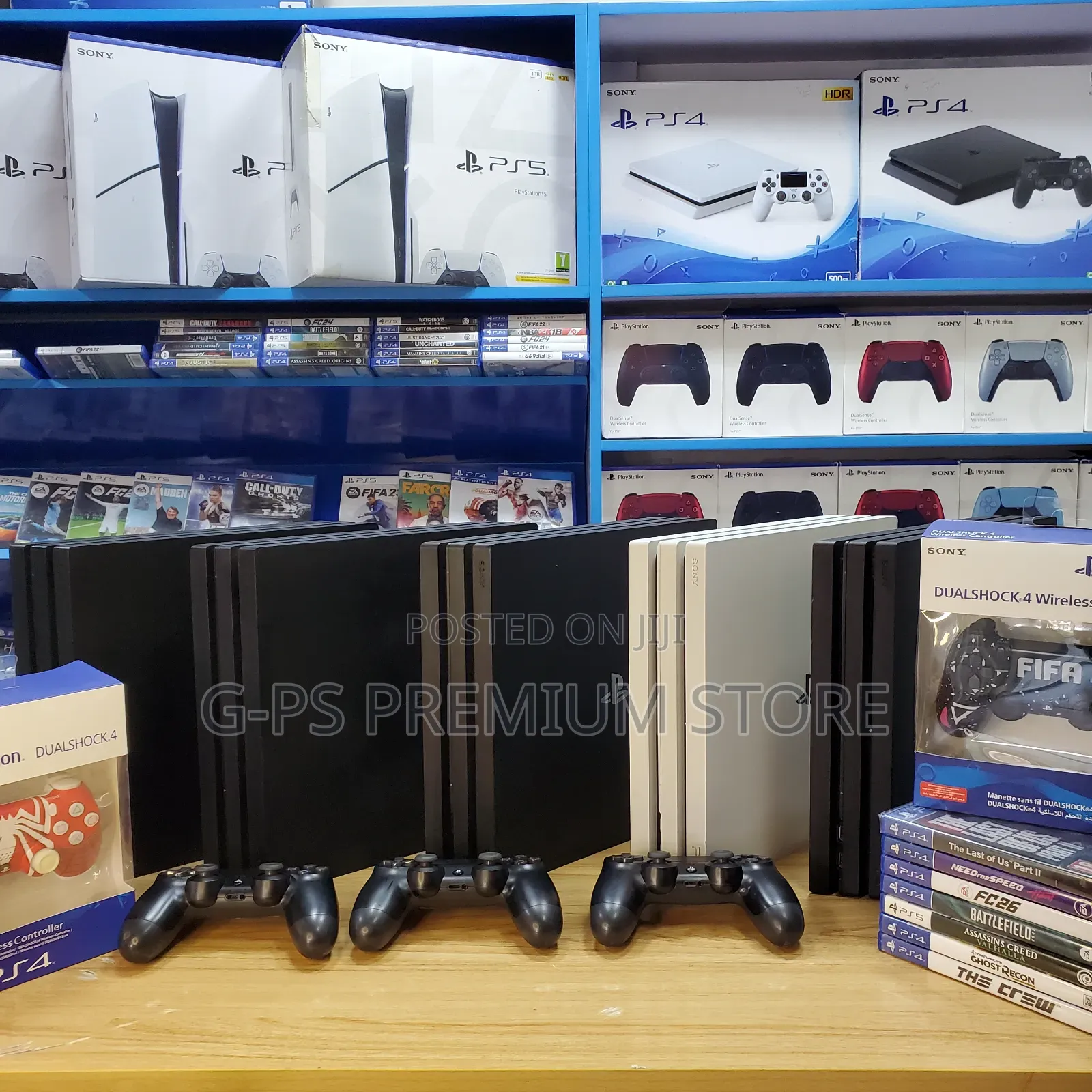 PS4 Pro | ከዱባይ የመጣ | FC 26 + 5 ጌሞች | ዋስትና