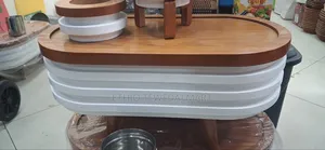 Modern Ethiopian Rekebot ( ረከቦት ) Coffee Table.