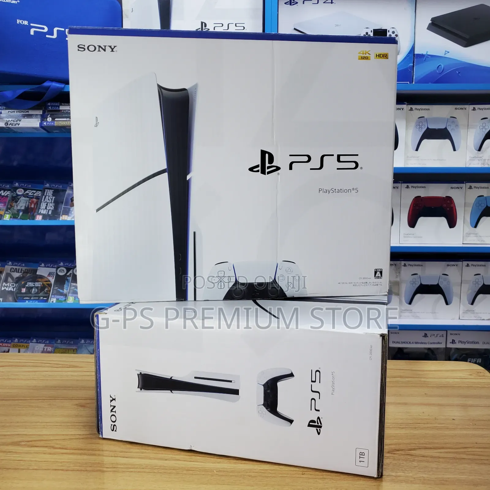 PlayStation 5 Slim አዲስ | 1 Original Joystick | ዋስትና ያለው