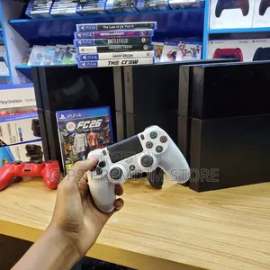 PlayStation 4 Fat | ጥራት ያለው | 1 Original Joystick | የተፈተነ