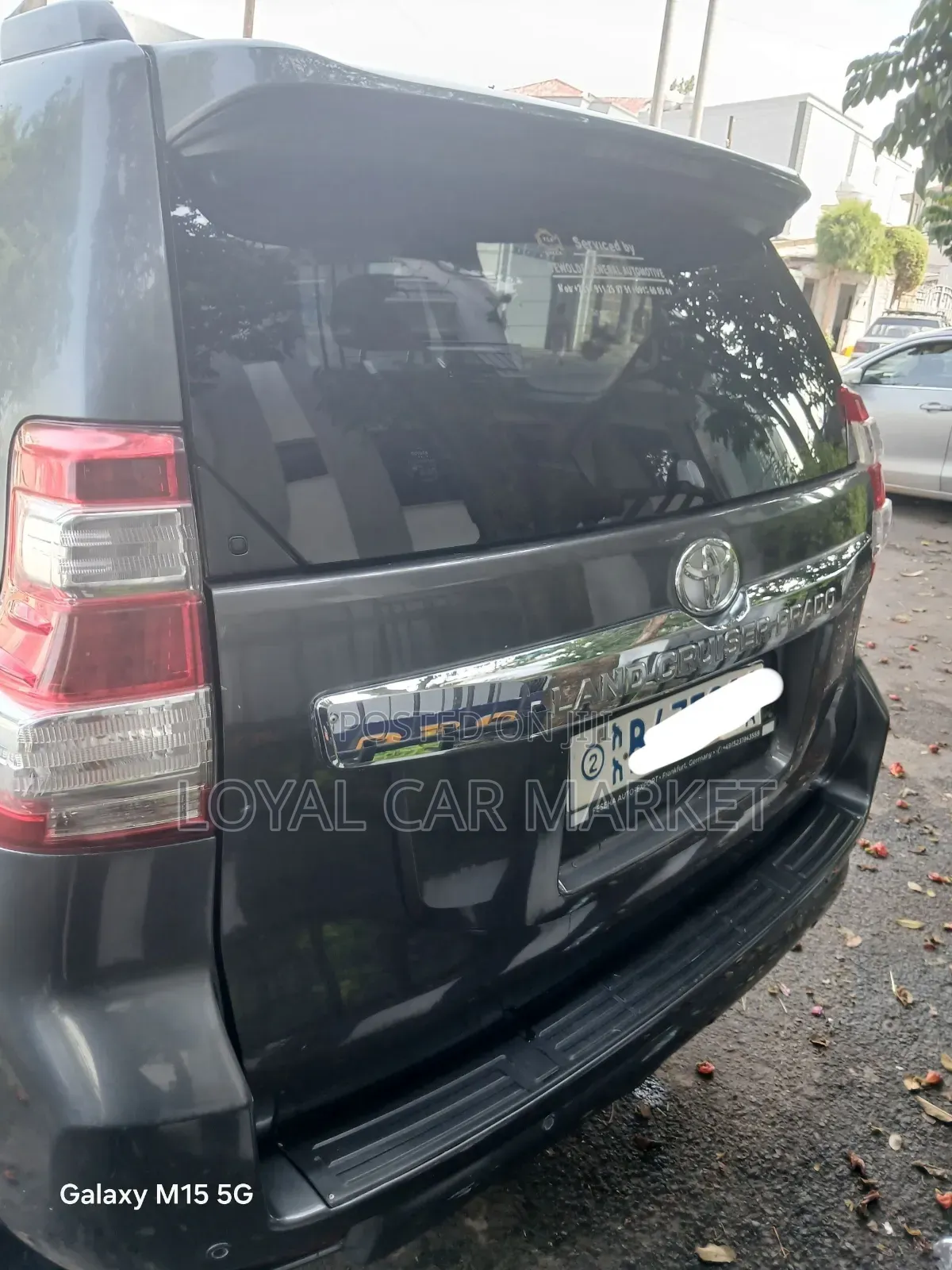 Toyota Land Cruiser Prado 2016 Gray