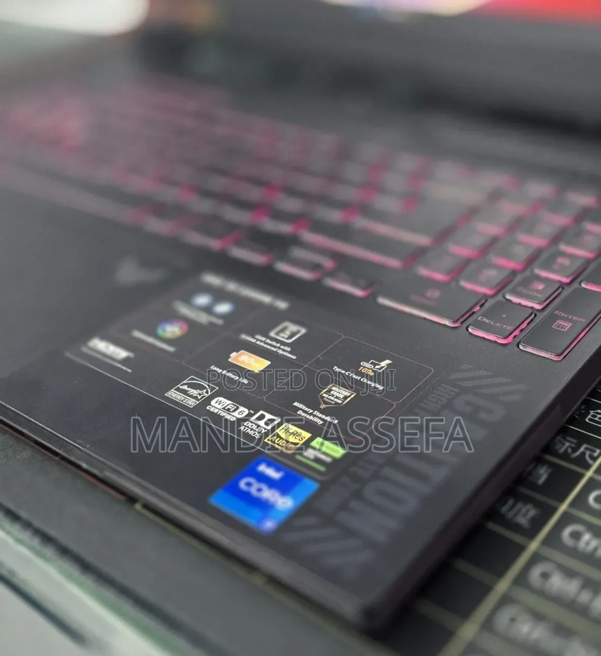 New Laptop Asus TUF Gaming F15 16GB Intel Core i7 SSD 1T