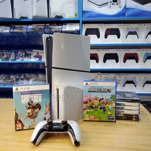 PS5 Slim | 6 ጌሞች የተጫኑበት | ኦሪጅናል Joystick | ዋስትና