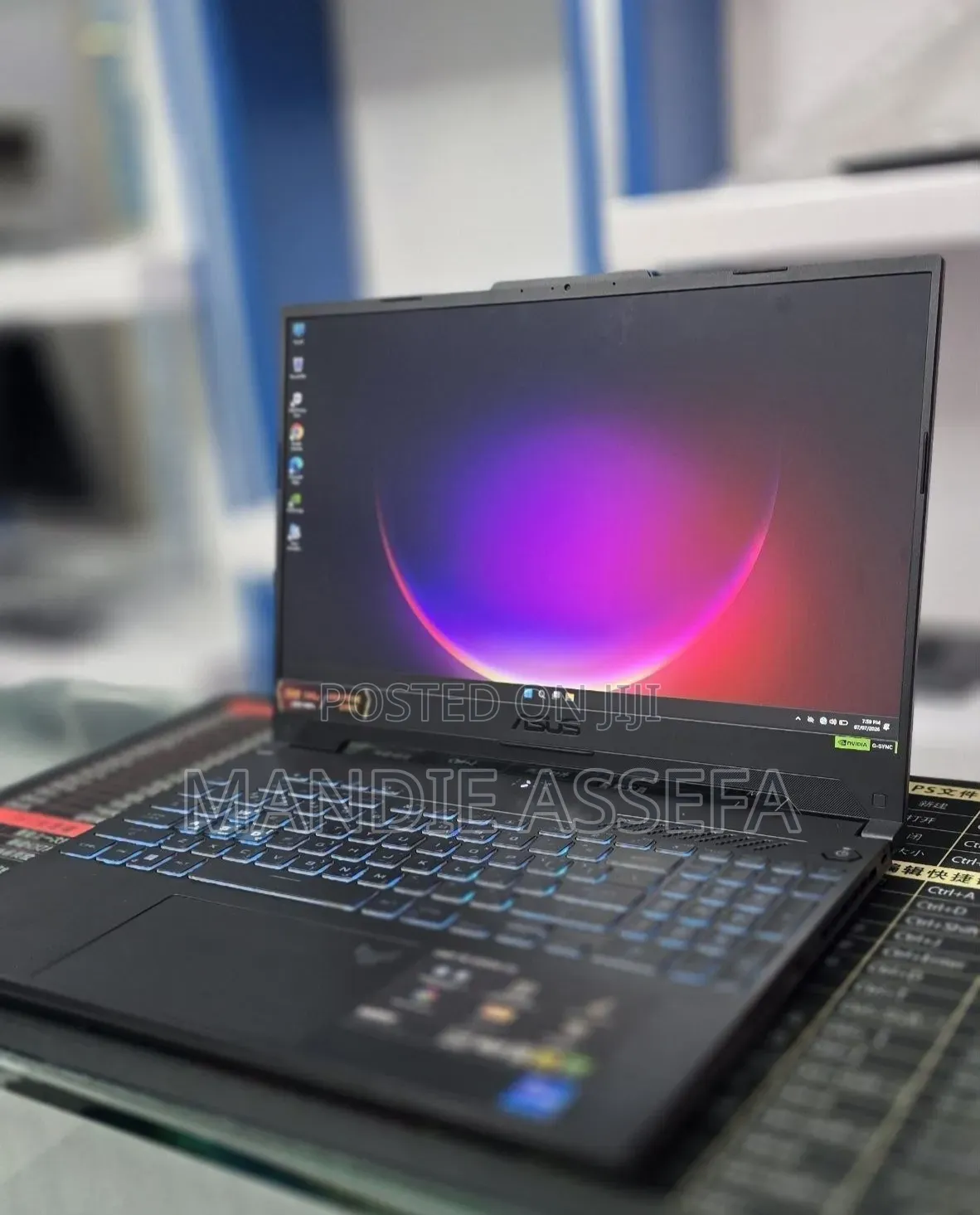 New Laptop Asus TUF Gaming F15 16GB Intel Core i7 SSD 1T