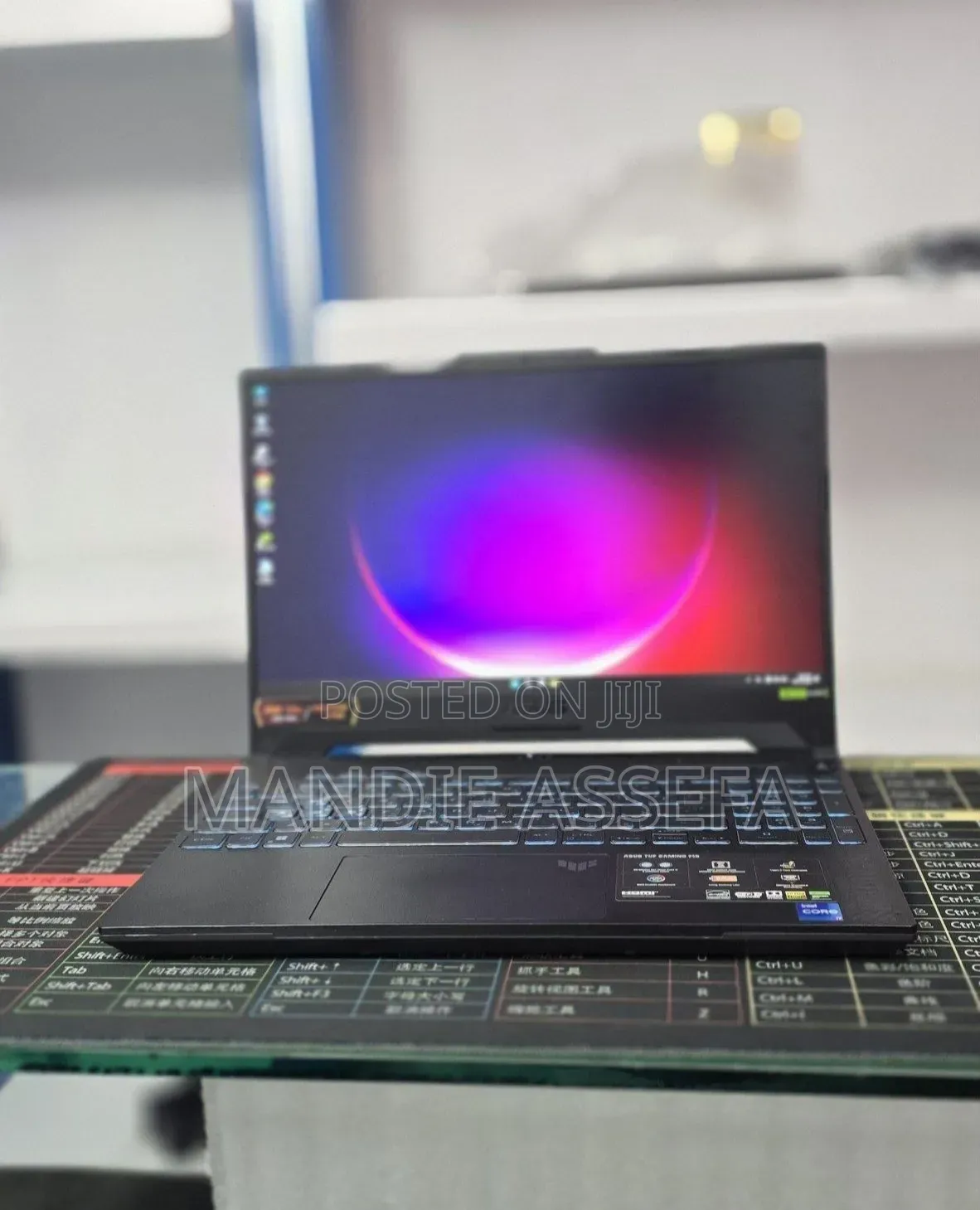 New Laptop Asus TUF Gaming F15 16GB Intel Core i7 SSD 1T