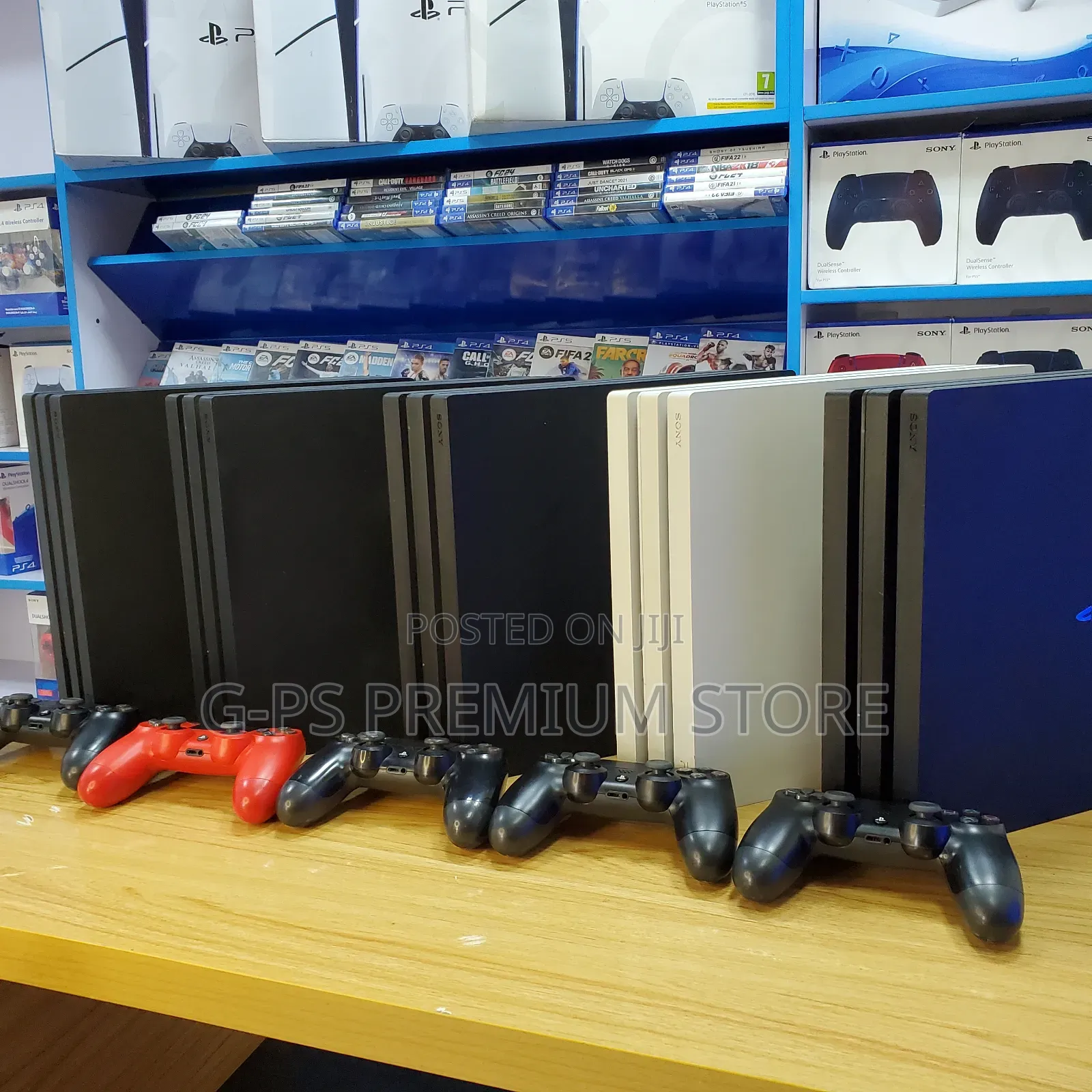  PlayStation 4 Pro | ንፁህና የተፈተነ | 1 Original Joystick
