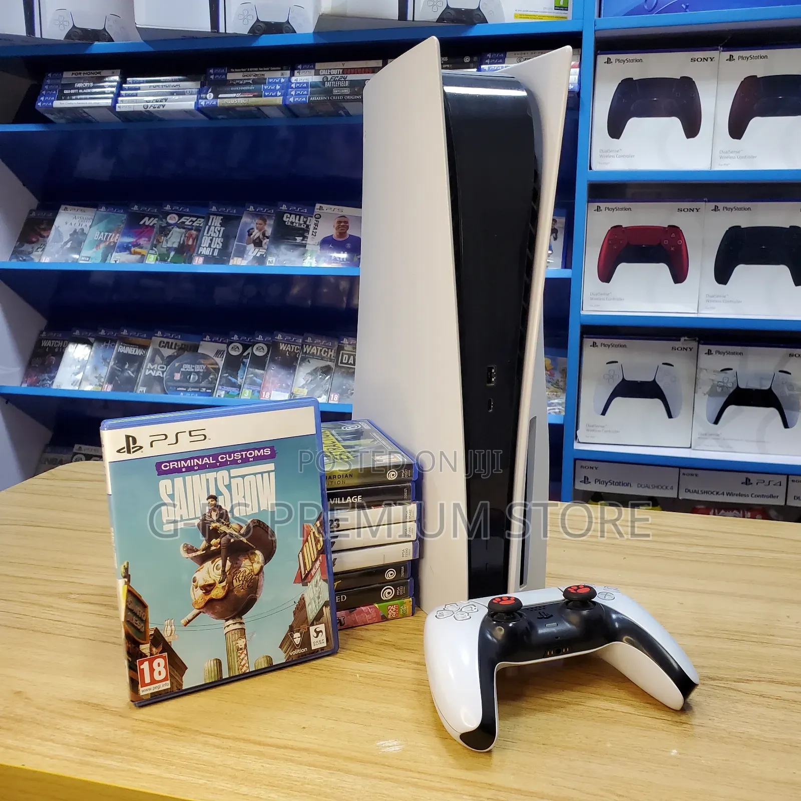 PlayStation 5 Fat | ጥራት ያለው | 1 Original Joystick | የተፈተነ