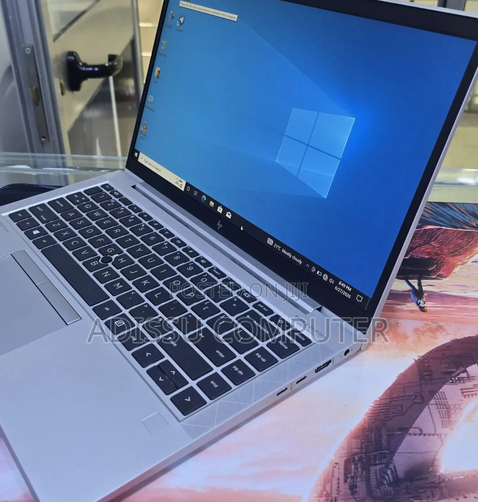 New Laptop HP EliteBook 835 G7 16GB Intel Core i7 SSD 512GB