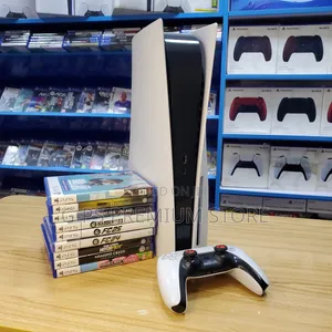 PS5 Fat | 4 ጌሞች የተጫኑበት | ኦሪጅናል Joystick | ዋስትና