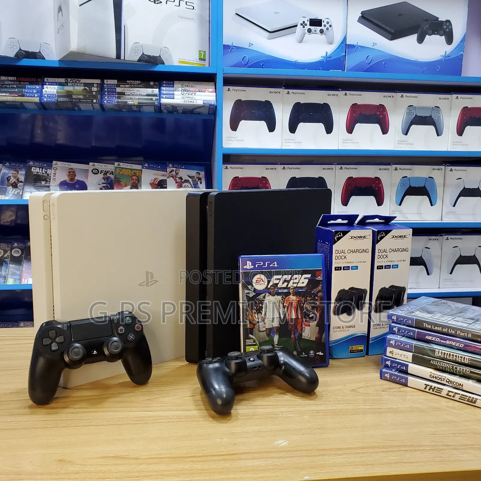 PlayStation 4 Slim | ለቤትና Game Zone | ምርጥ የጨዋታ ምርጫ