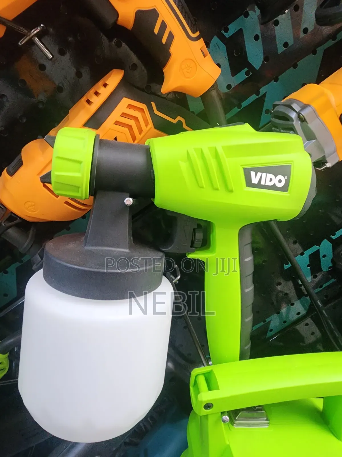 Vido Spray Gun With Compressor