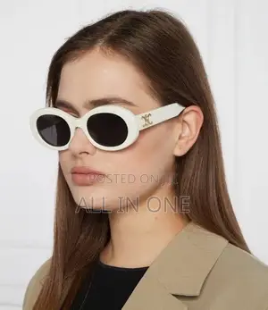 White Classy Sunglasses