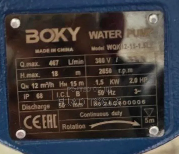 BOKY Water Pump