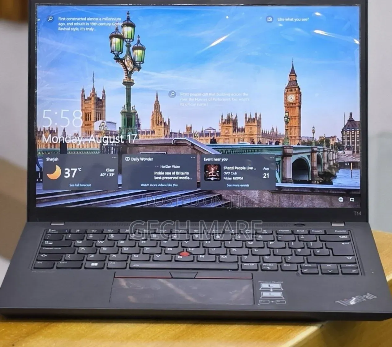 New Laptop Lenovo ThinkPad T14 16GB Intel Core i7 SSD 512GB
