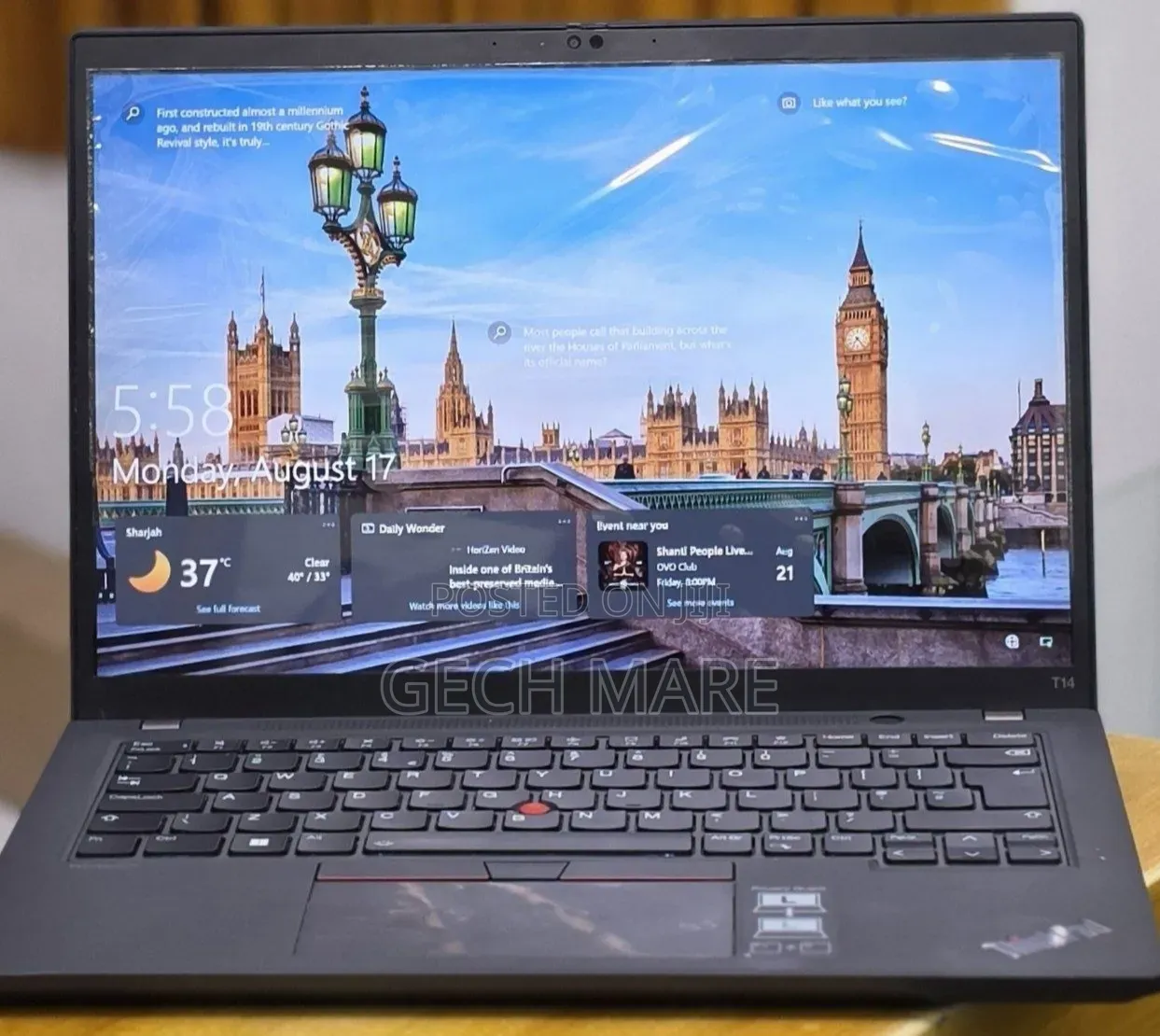 New Laptop Lenovo ThinkPad T14 16GB Intel Core i7 SSD 512GB