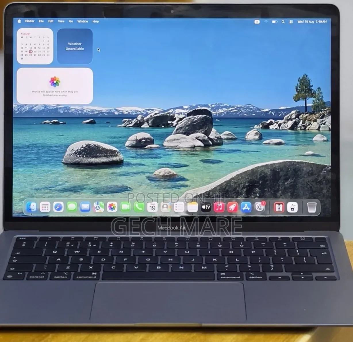 New Laptop Apple MacBook Air 2020 M1 16GB Apple M1 Pro SSD 256GB
