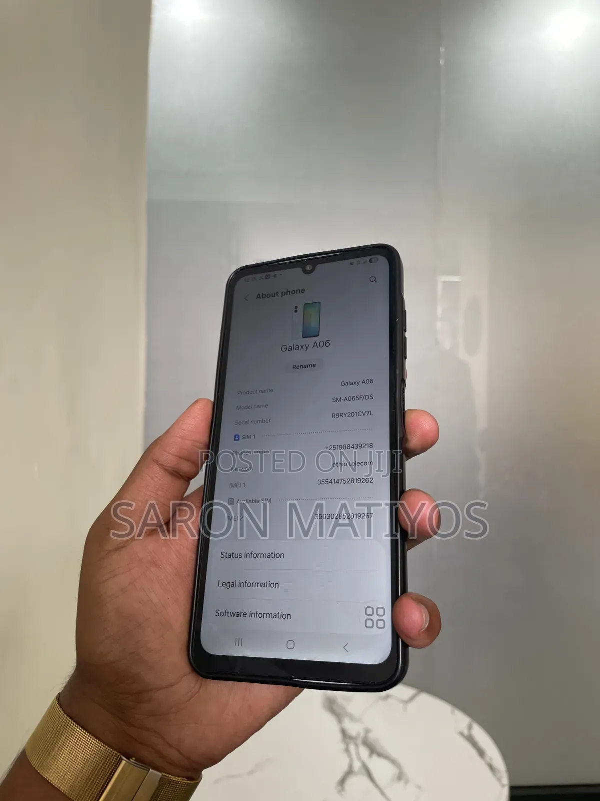 Samsung Galaxy A06 128 GB White