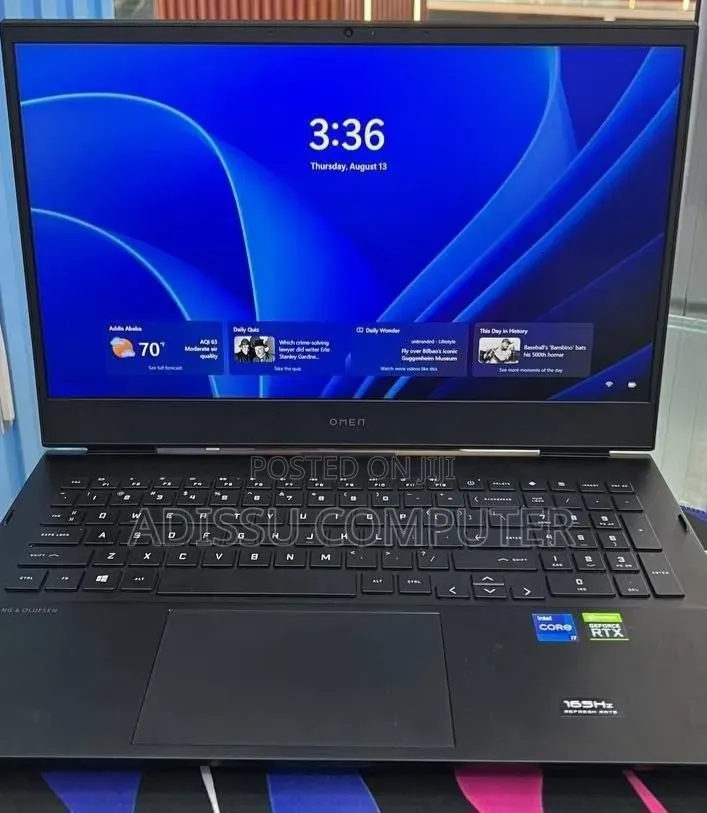 New Laptop HP Omen 16 16GB Intel Core i7 SSD 512GB