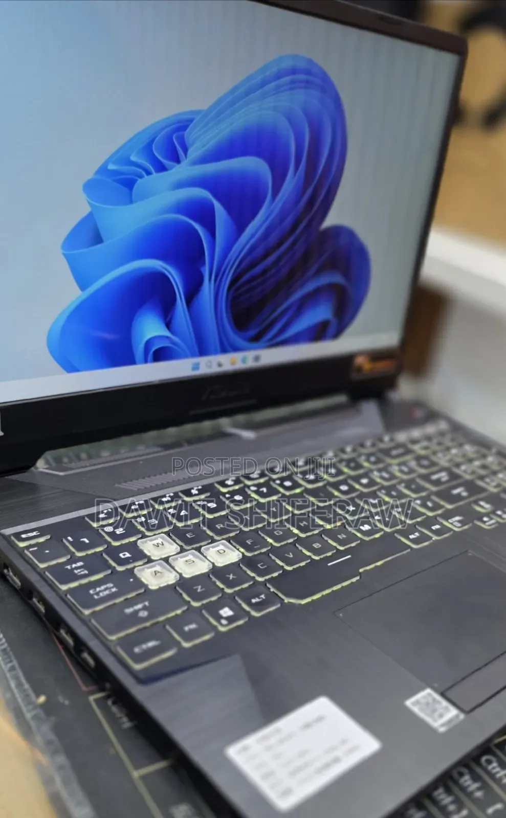 New Laptop Asus TUF Gaming A15 16GB Intel Core i9 SSD 512GB