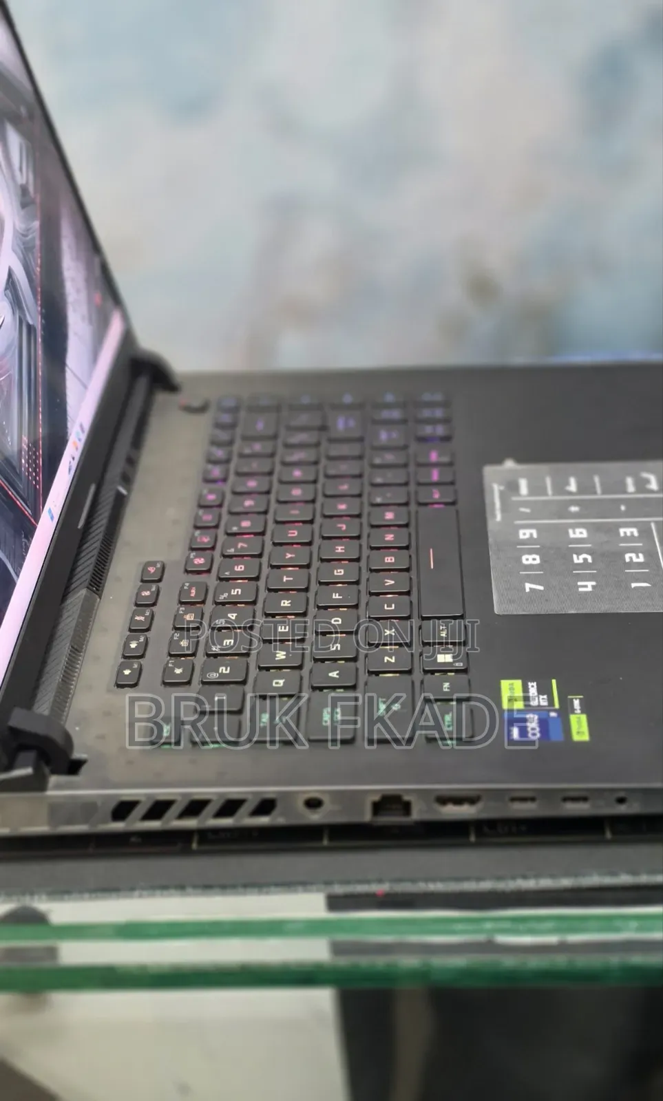 New Laptop Asus ROG Strix G15 16GB Intel Core i9 SSD 1T