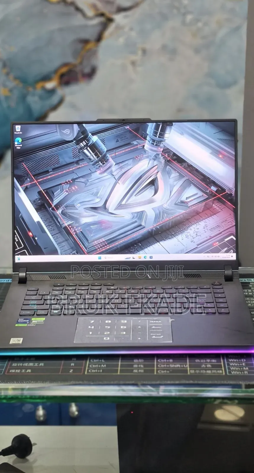 New Laptop Asus ROG Strix G15 16GB Intel Core i9 SSD 1T