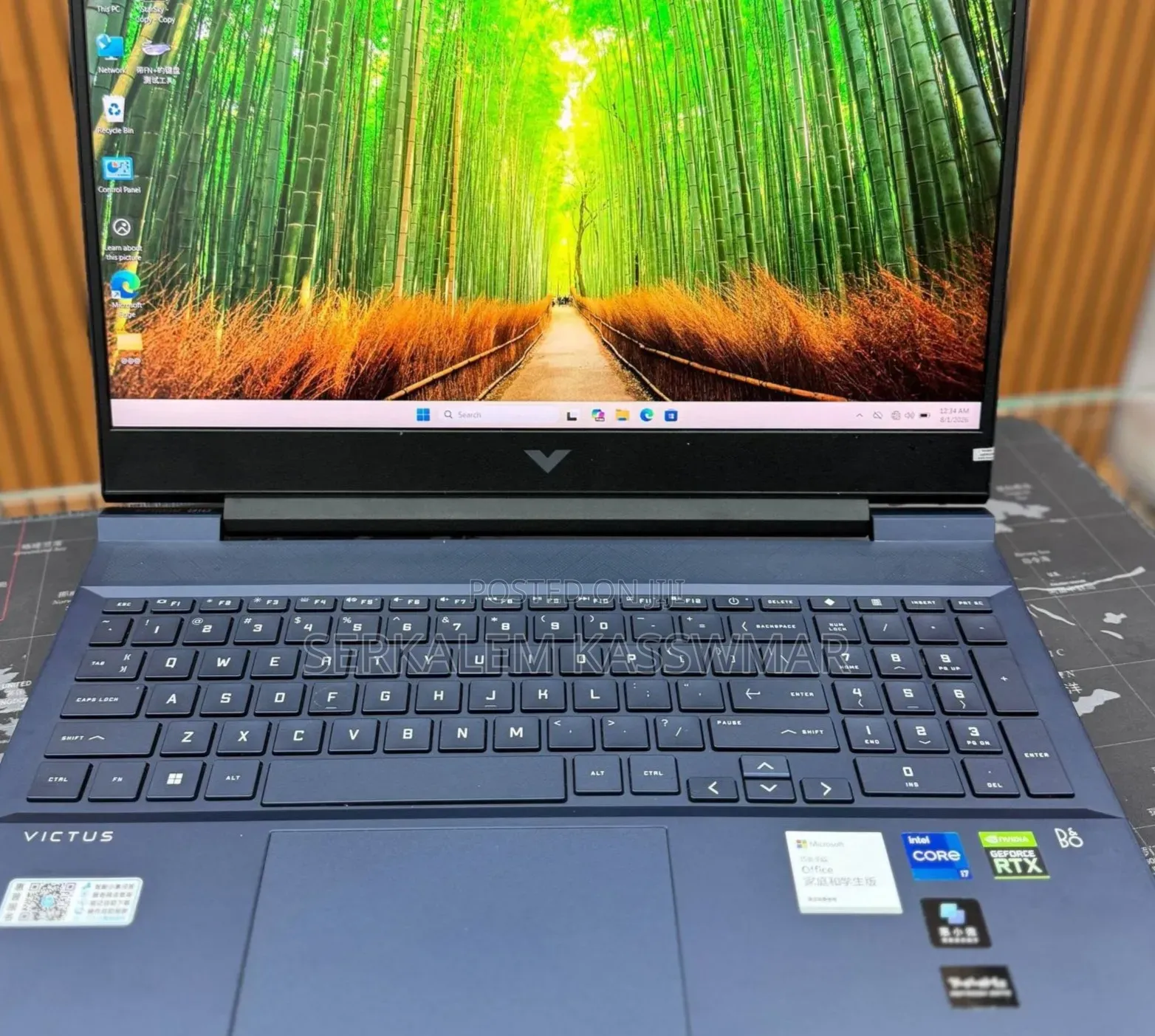New Laptop HP Victus 16 16GB Intel Core i7 SSD 512GB
