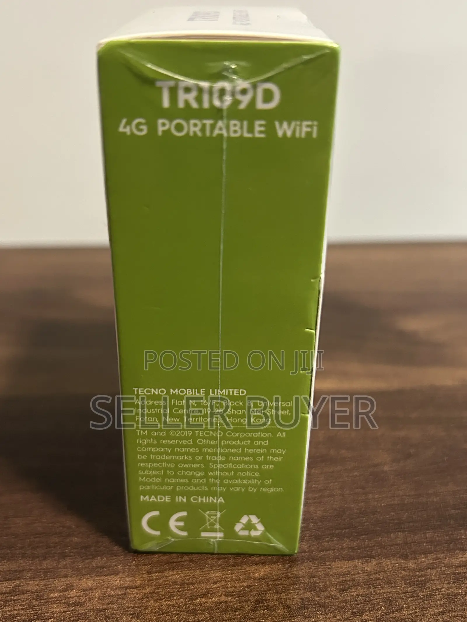 Tecno 4G Portable WiFi Router