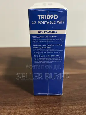 Tecno 4G Portable WiFi Router
