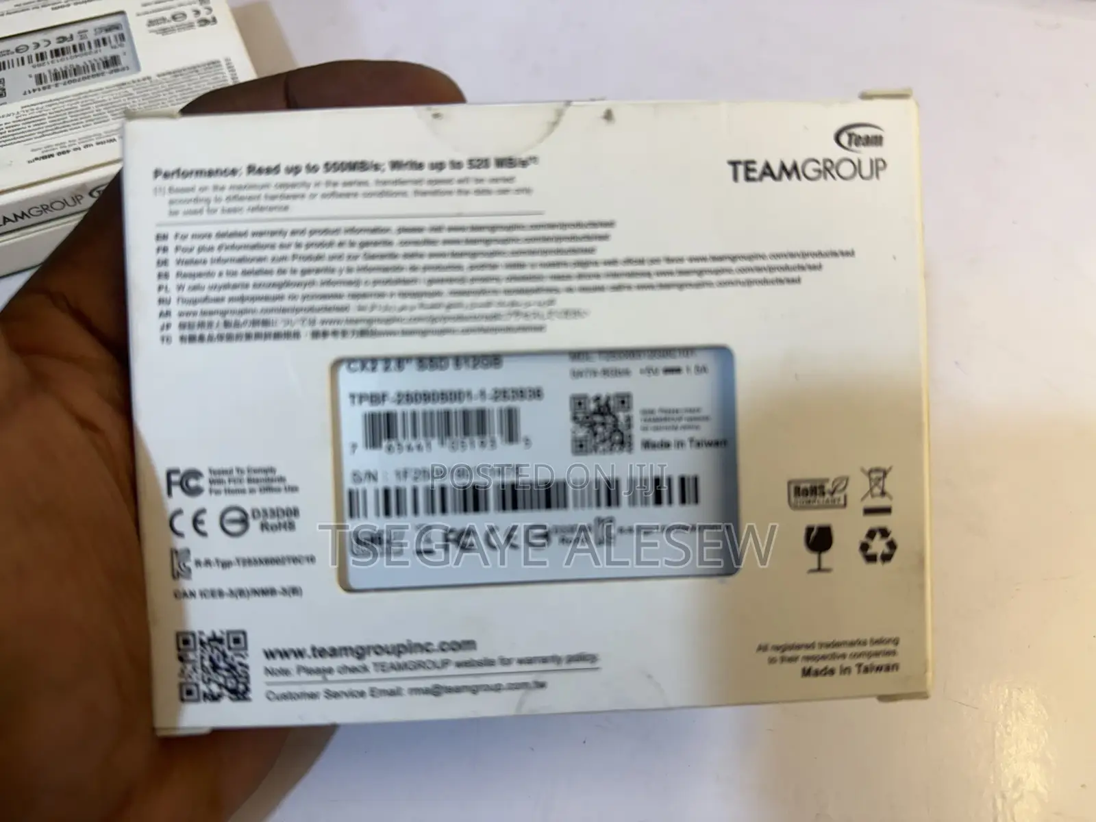 Teamgroup 512 Gb Sata SSD