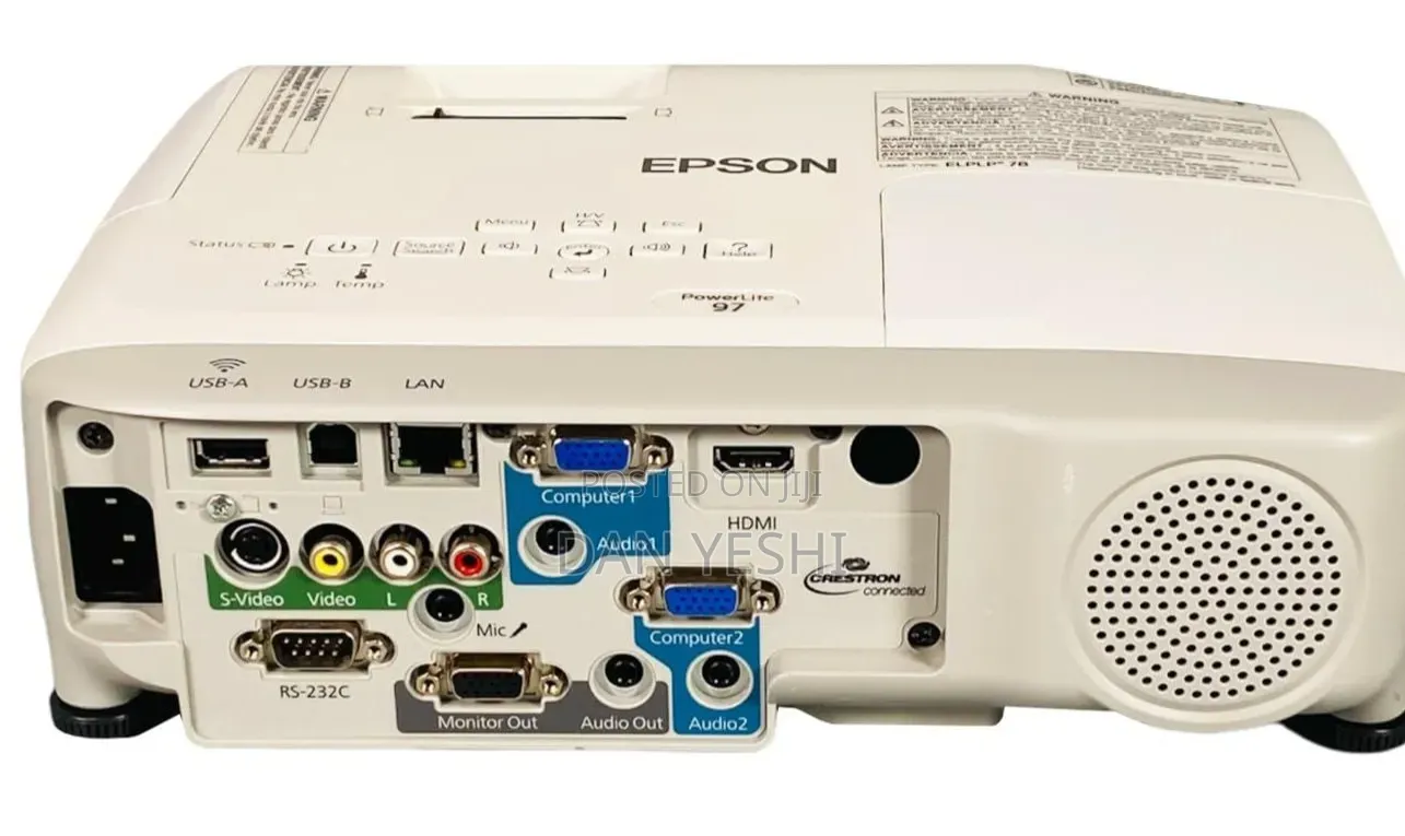 Epson Projector 
3 LCD Projector 
Model EB 98