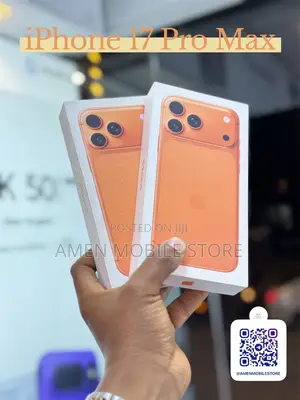 New Apple iPhone 17 Pro Max 256 GB Orange