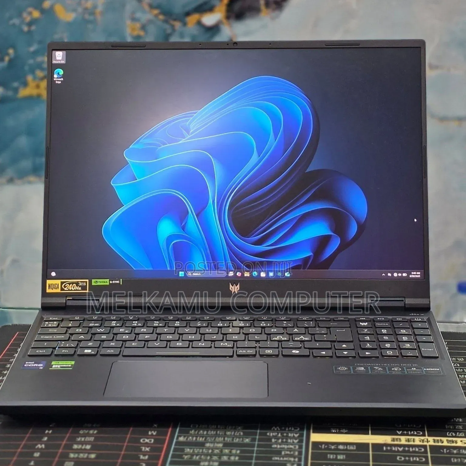 New Laptop Acer Predator Helios Neo 16 16GB Intel Core i9 SSD 1T