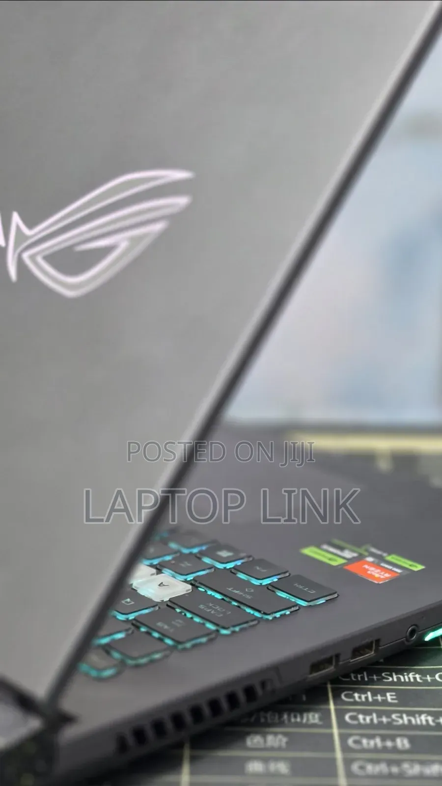 New Laptop Asus ROG Strix G17 16GB AMD Ryzen 9 SSD 1T