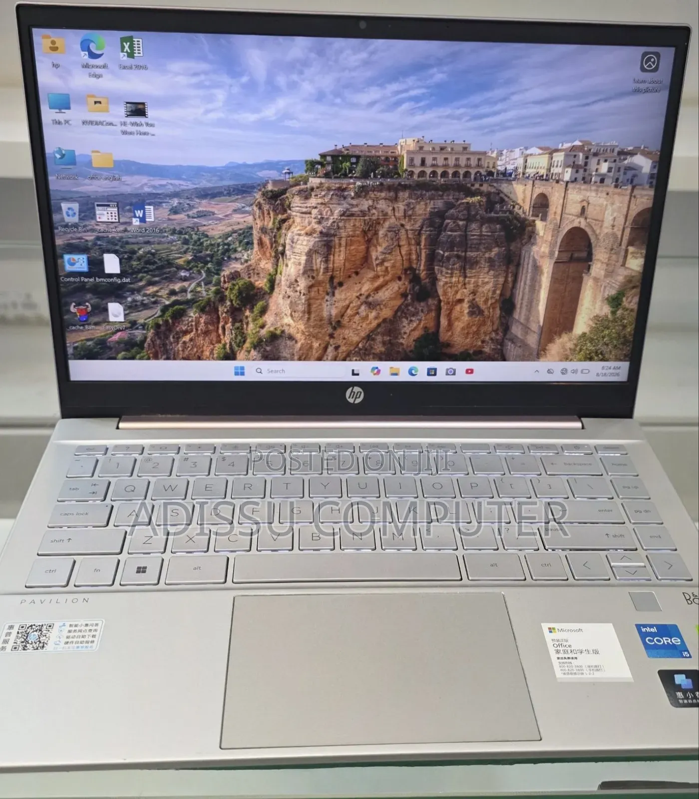 New Laptop HP Pavilion 14 16GB Intel Core i5 SSD 512GB