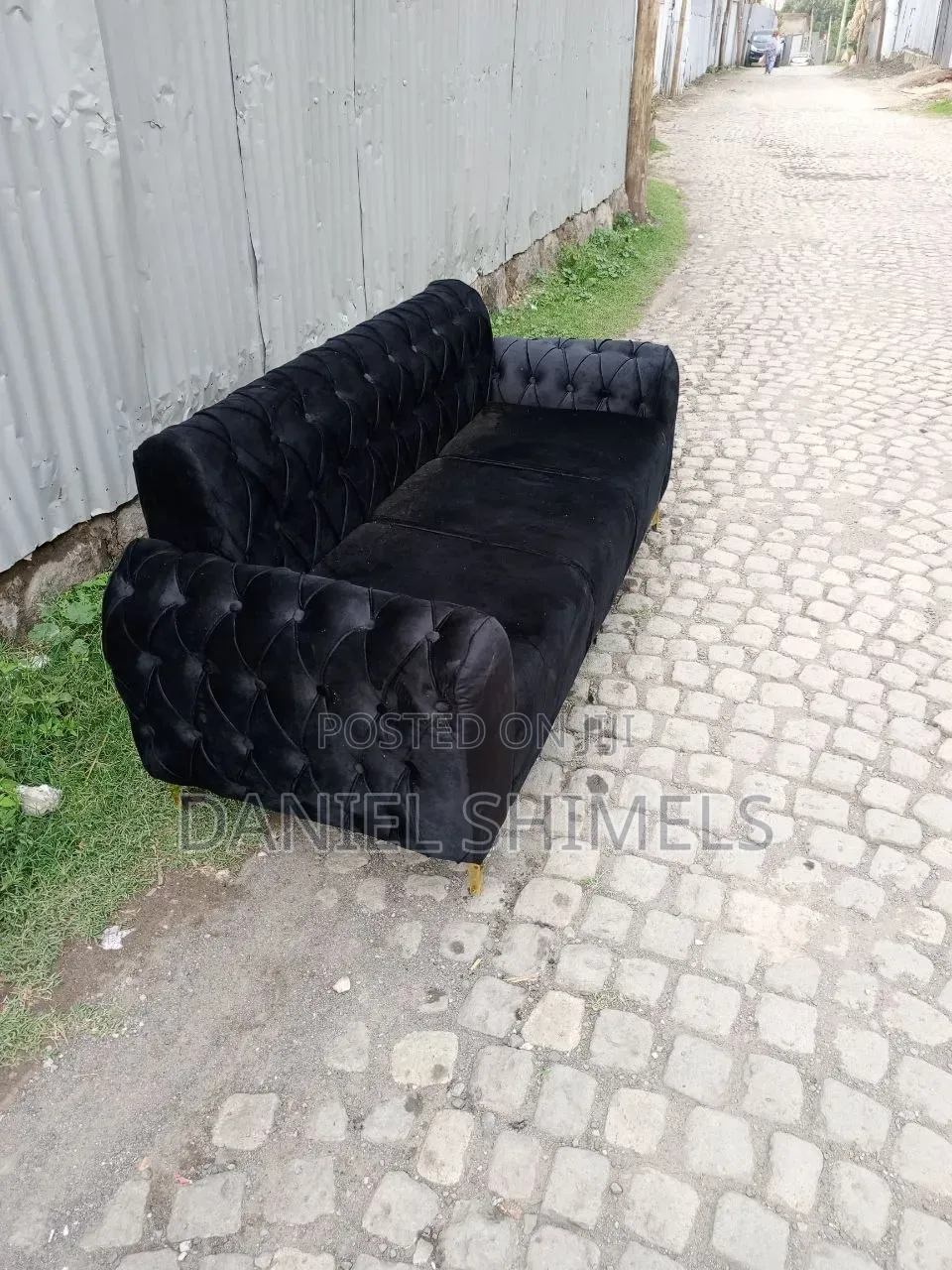 Stylish 3-Seater Lobby Lounge Sofa Set