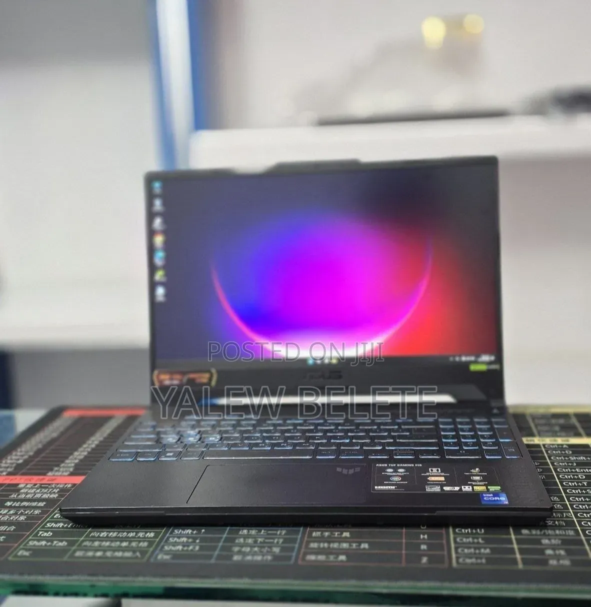 New Laptop Asus TUF Gaming F15 16GB Intel Core i7 SSD 1T